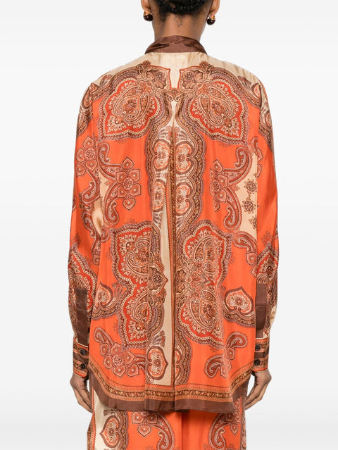 Zimmermann Shirts ORANGE