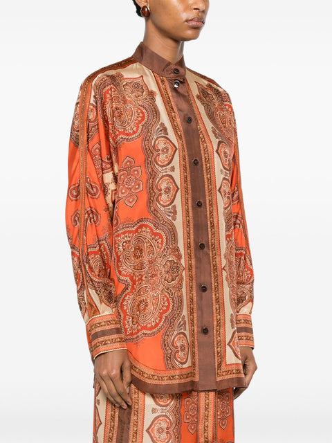 Zimmermann Shirts ORANGE