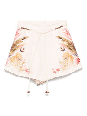 Zimmermann Shorts Beige-Short trousers-Zimmermann-1-Urbanheer