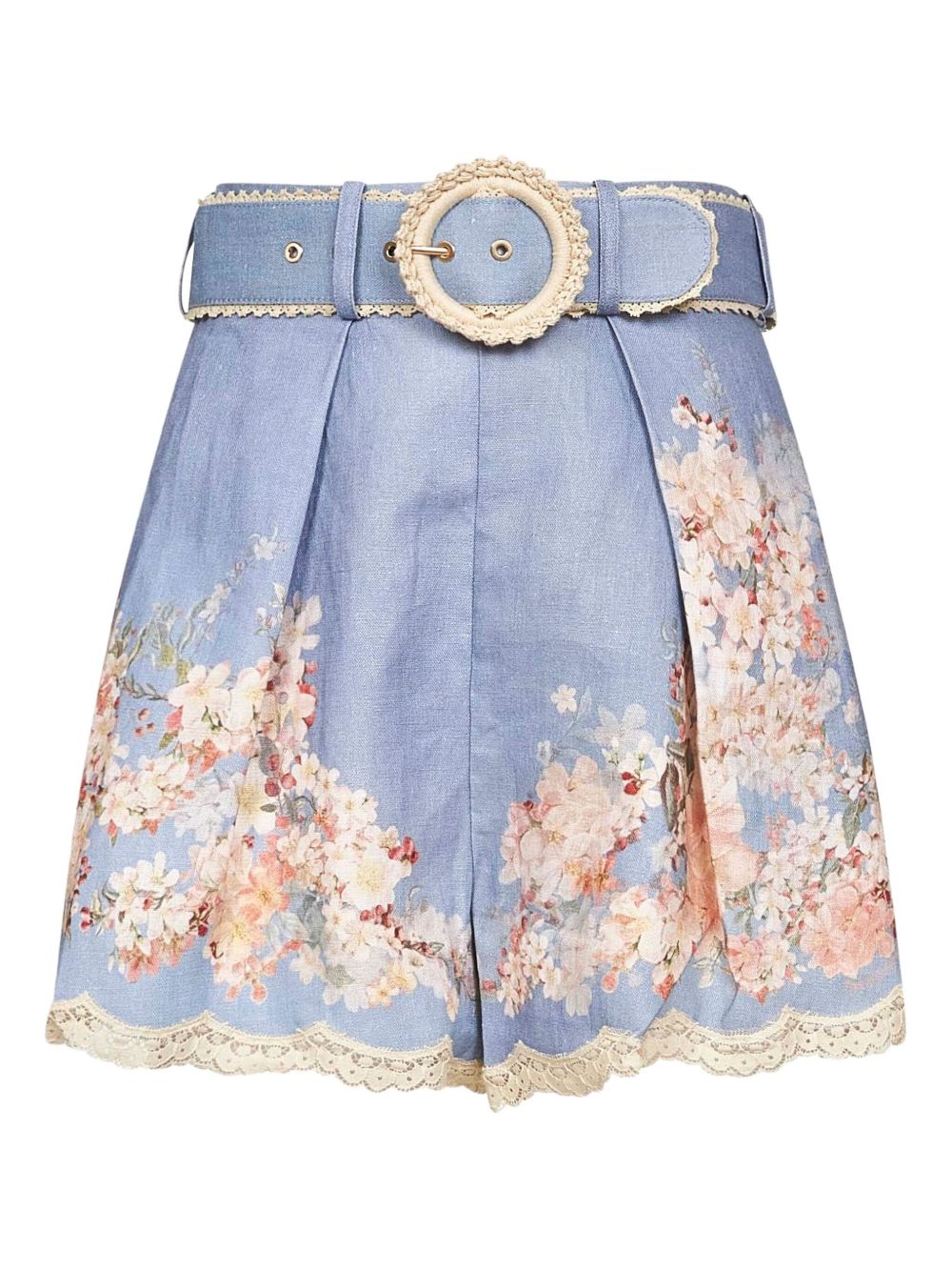 Zimmermann Shorts Clear Blue