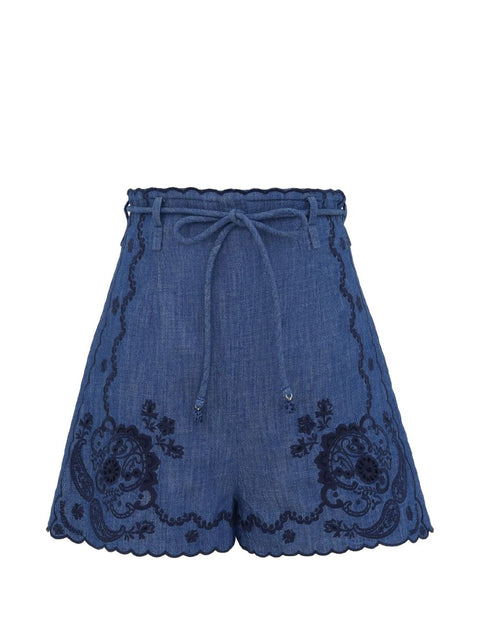 Zimmermann Shorts NAVY
