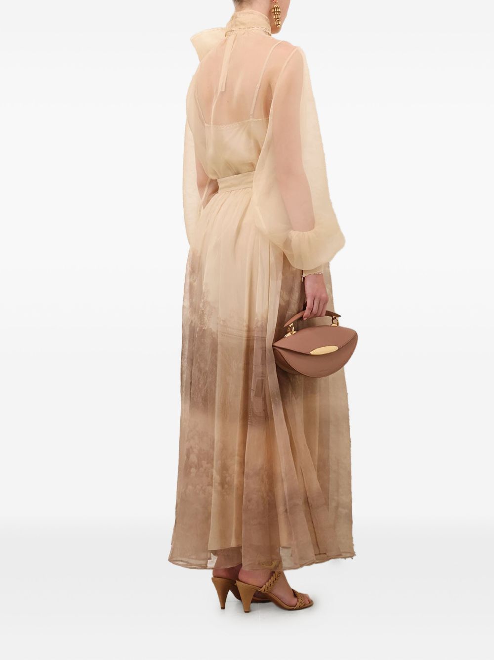 Zimmermann Skirts Beige