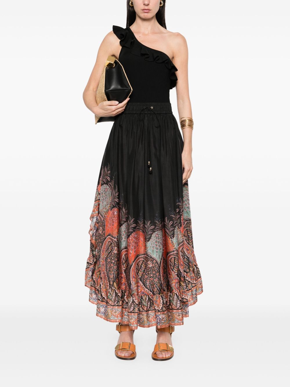 Zimmermann Skirts Black