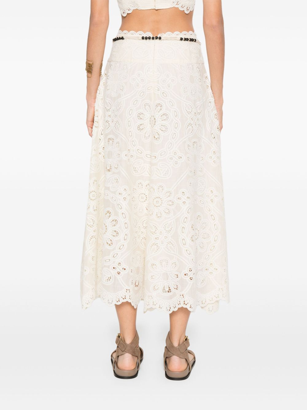 Zimmermann Skirts Ivory-Skirts-Zimmermann-1-Urbanheer