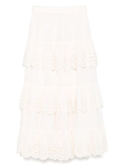 Zimmermann Skirts Ivory-Skirts-Zimmermann-0-Urbanheer