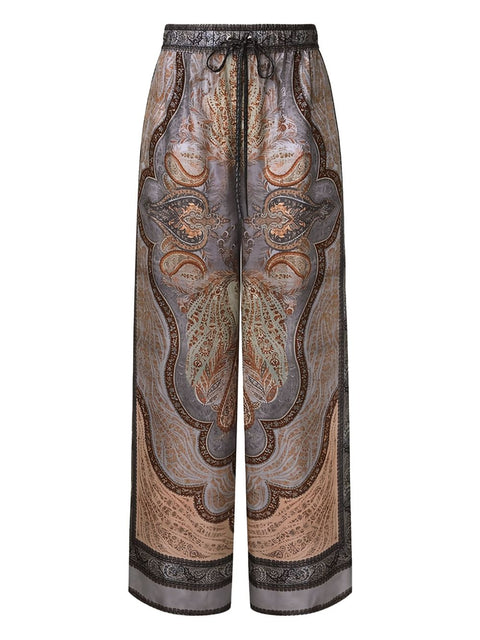Zimmermann Wanderlust silk trousers