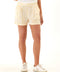 Zofia Tropical Leaf Print Woven Short