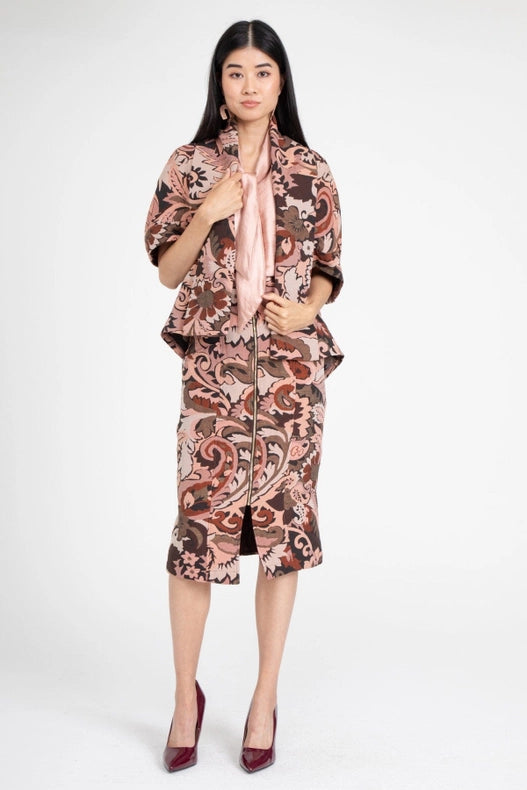 Zoya Skirt – Henna Paisley-Skirt-Eva Franco-0-Henna Paisley-Urbanheer