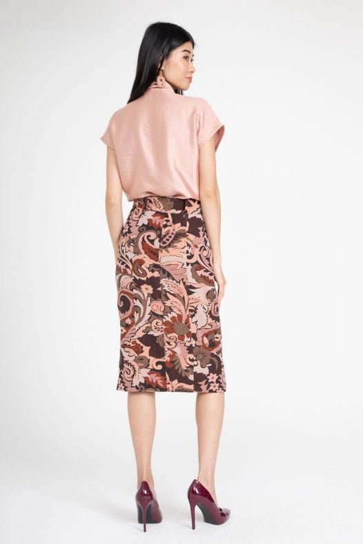 Zoya Skirt – Henna Paisley-Skirt-Eva Franco-0-Henna Paisley-Urbanheer