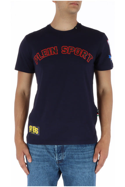 Plein Sport Men T-Shirt-Plein Sport-blue-S-Urbanheer