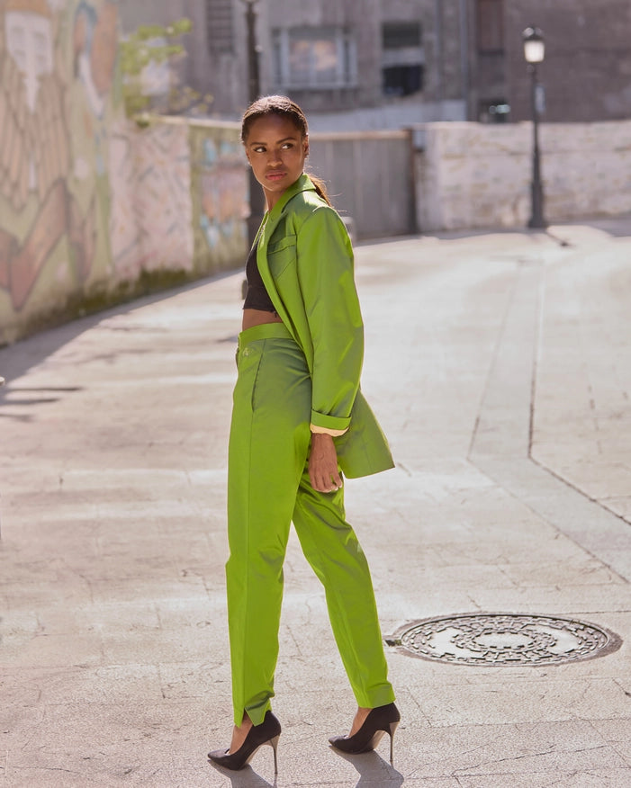 Urban Suit Jacket And Long Pants Apple Green-Suit Jacket and Pants-Nereide Asturias-S-Urbanheer