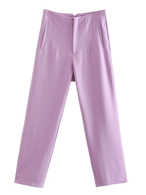 Women Formal Pants "Zara's Best Seller" 25 Color Available-Pants-Heer Decor-XS-V-Urbanheer