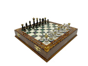 Inches Large Chess Set Green-chess board-Antochia Crafts-Green-Urbanheer