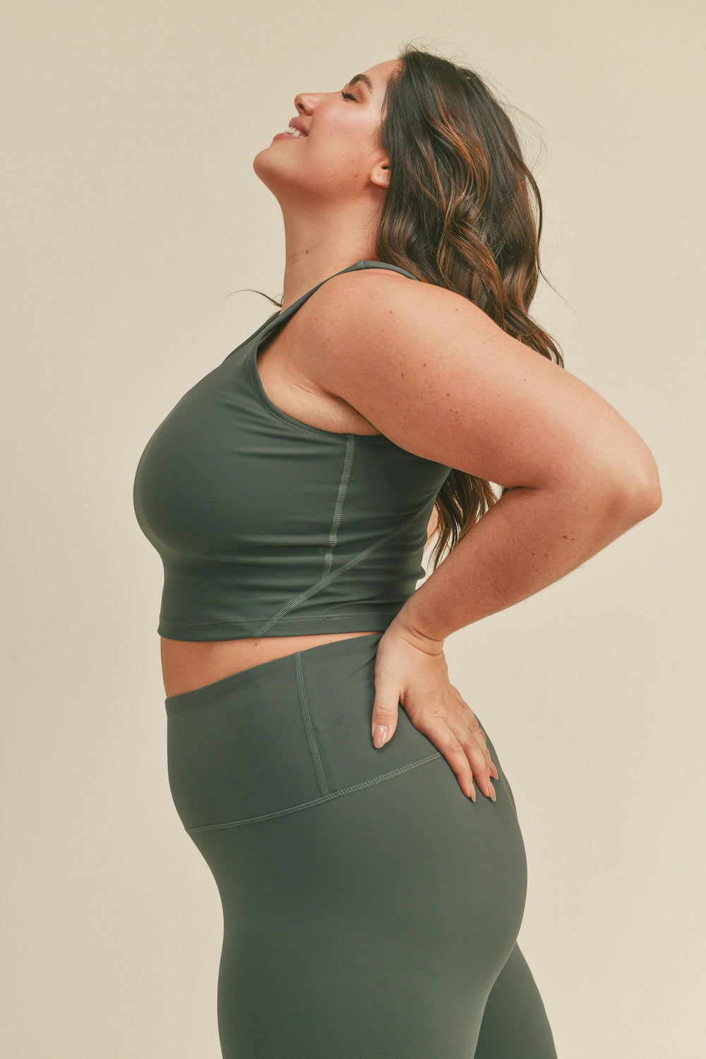 Aligned Performance Cropped Tank Top-Clothing - Women-Kimberly C-Black-1X-Urbanheer