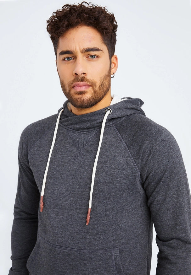 Men'S Hoodie Hood Anthracite-Hoodie-Leif Nelson GmbH-S-Urbanheer