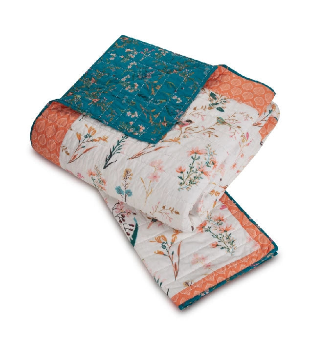 English Garden Sham/Quilt Set By Makers Collective-Peking Handicraft-Full Queen-Urbanheer