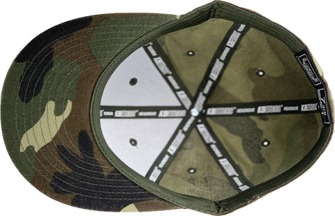 Fitted Flat Brim Camo-Accessories Caps-KBETHOS-6 7/8-Urbanheer
