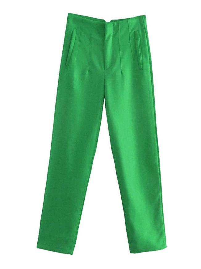 Women Formal Pants "Zara's Best Seller" 25 Color Available-Pants-Heer Decor-XS-PU-Urbanheer