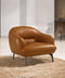 Leonia Cognac Leather Chair