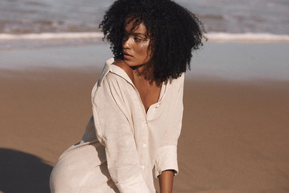 Jarrah Shirt Dress - Natural-Dress-Before Anyone Else-M-Urbanheer