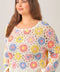 Crochet Knit Top-TOP-Baevely by Wellmade USA-IVORY MULTI-XL-Urbanheer