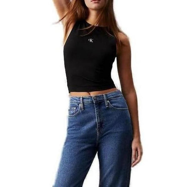 Calvin Klein Jeans Women Top-Clothing Tops-Calvin Klein Jeans-black-XS-Urbanheer
