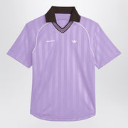 adidas by Wales Bonner Lilac jacquard football T-shirt