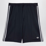 adidas by Wales Bonner Navy blue oversized stretch twill Bermuda shorts