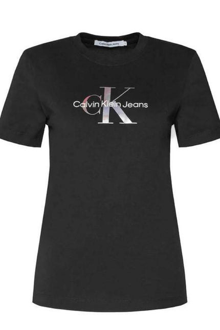 Calvin Klein Jeans Women T-Shirt-Clothing T-shirts-Calvin Klein Jeans-black-XS-Urbanheer
