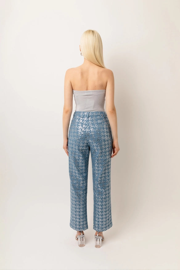 Bambi Sequin Embellished Straight Leg Denim Pants-Pants-Amy Lynn-S-Urbanheer