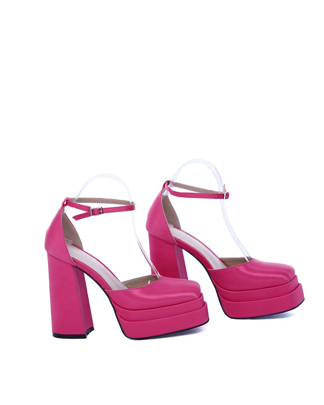 Ally Platform Heel-LulaMax Shoes-5-Pink-Urbanheer