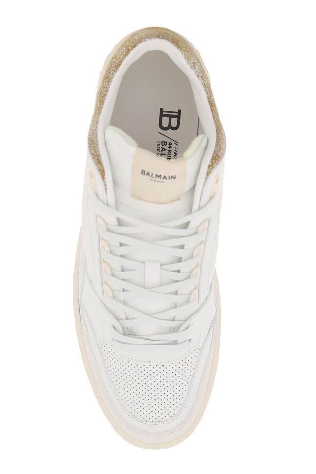 'b court' mid top sneakers