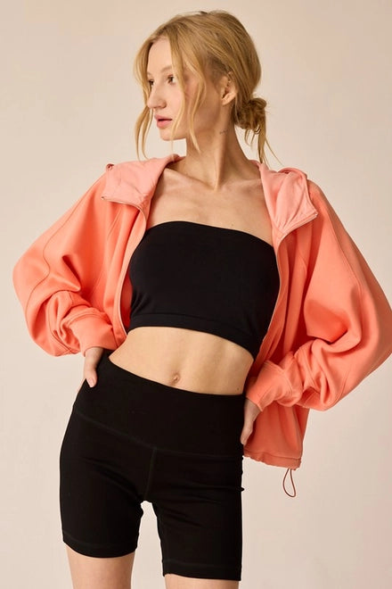 Emma Oversized Full-Zip Hoodie-Hoodie-Papermoon-S-Urbanheer