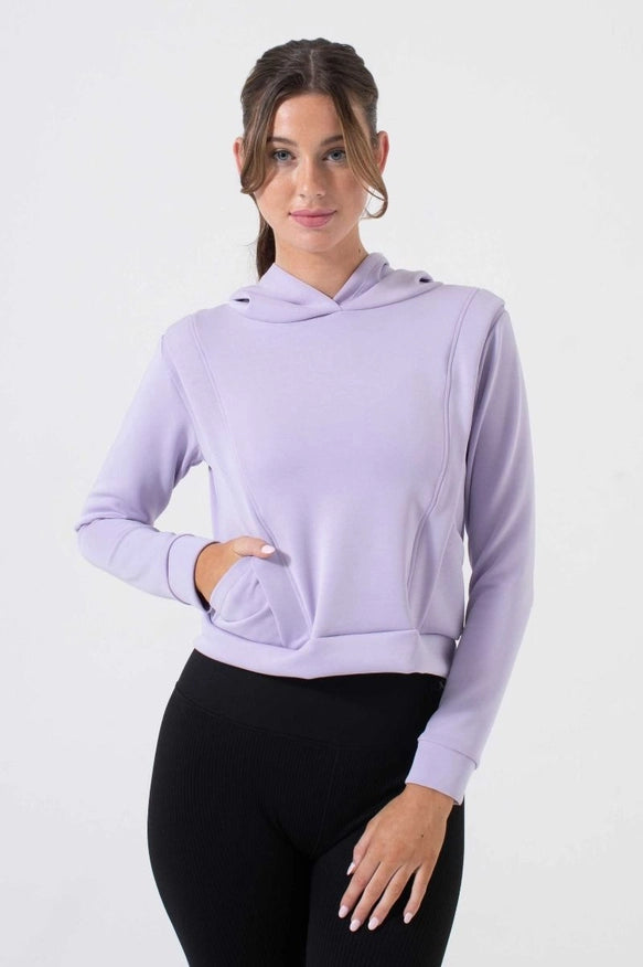 Sleek Fabric Mia Hoodie Lilac-Hoodie-Nux Active-S-Urbanheer