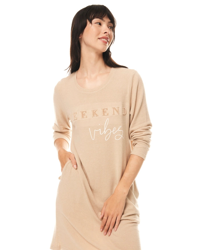 Dida Weekend Vibes Nightdress-Nightdress-Gingerlilly-S-Urbanheer
