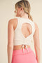 Corset Inspired Cropped Tank Top Cream-Tank Tops-Kimberly C-S-Urbanheer