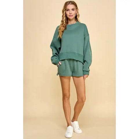 Comfort Dropped Shoulder Sweatshirt