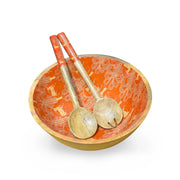 Oh Deer Salad Bowl With Salad Servers-Tiramisu-Urbanheer