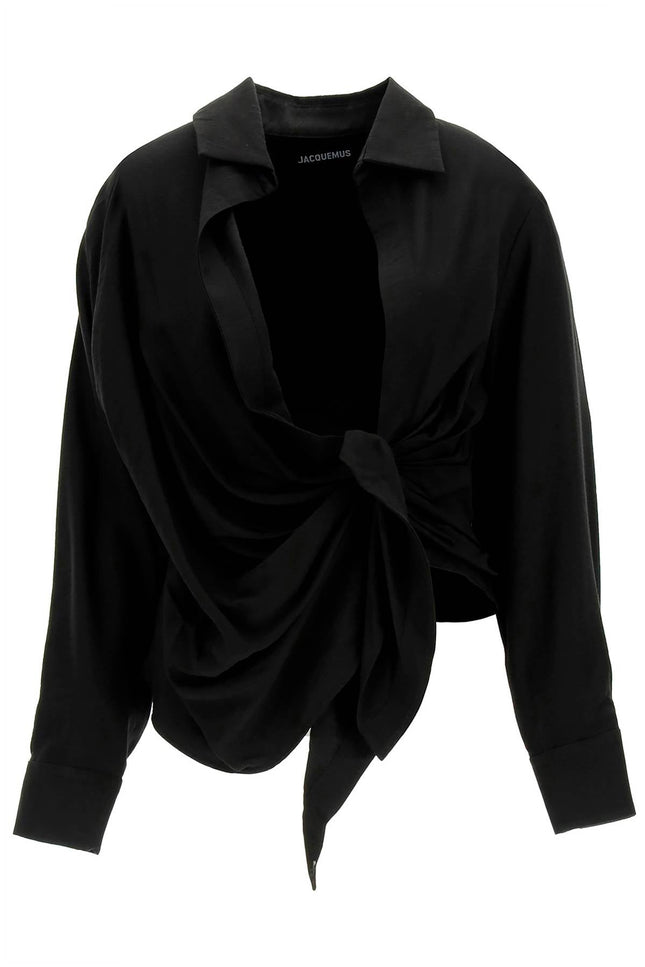 bahia tied-sash blouse