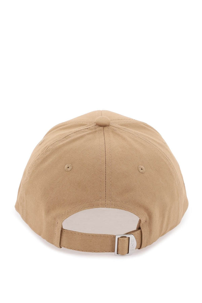 baseball cap with embroidered logo
