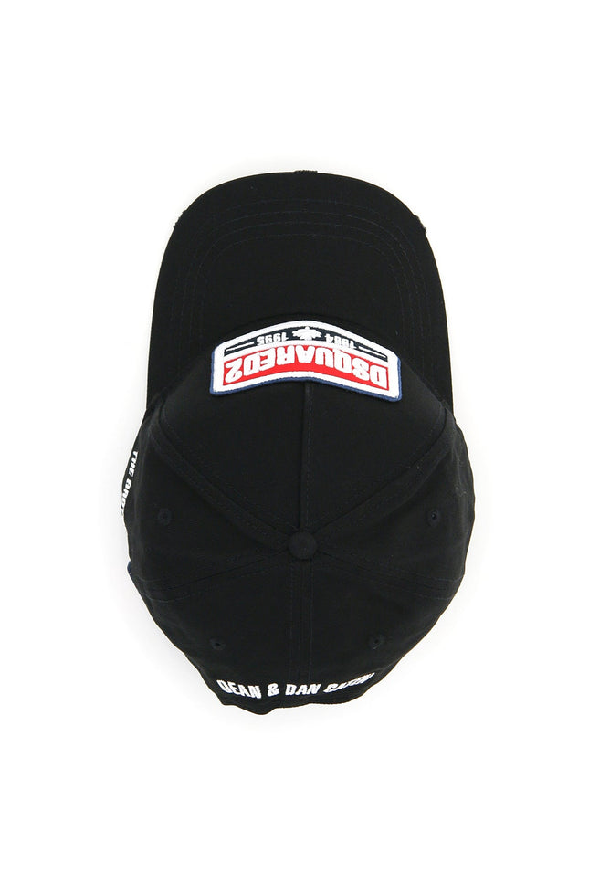 Baseball Cap With Embroidered Patch