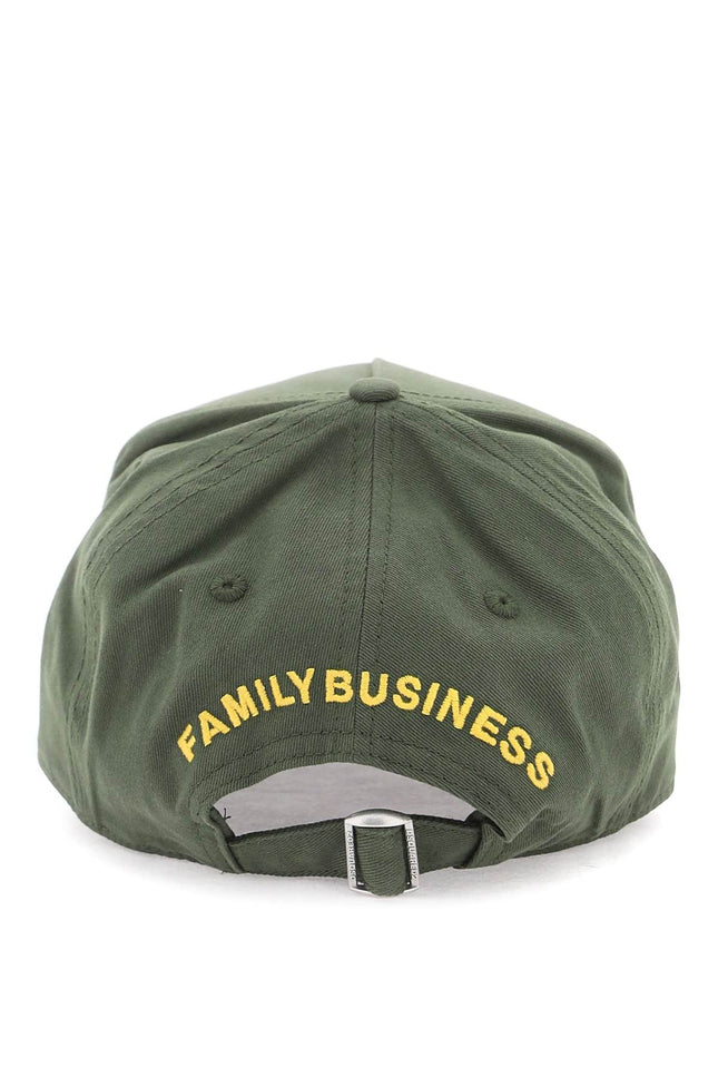 Baseball Cap With Logoed Patch