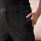 Cigarette Smoking Pants Black-Pants-Attentif Paris-S-Urbanheer