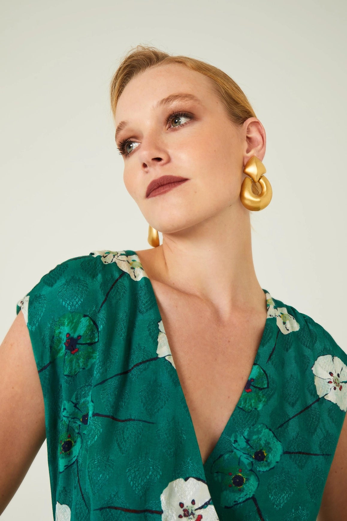 Floral Long Dress-Clothing - Women-Dolores Promesas-36-Urbanheer