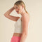 Corset Inspired Cropped Tank Top Cream-Tank Tops-Kimberly C-S-Urbanheer