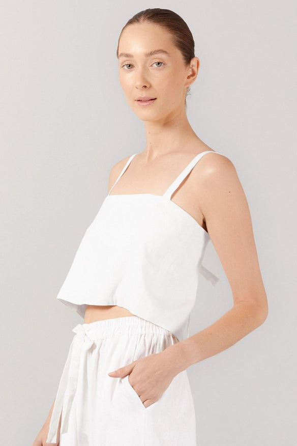 Breeze Crop Top - Off White-TOP-Before Anyone Else-Off White-S/M-Urbanheer