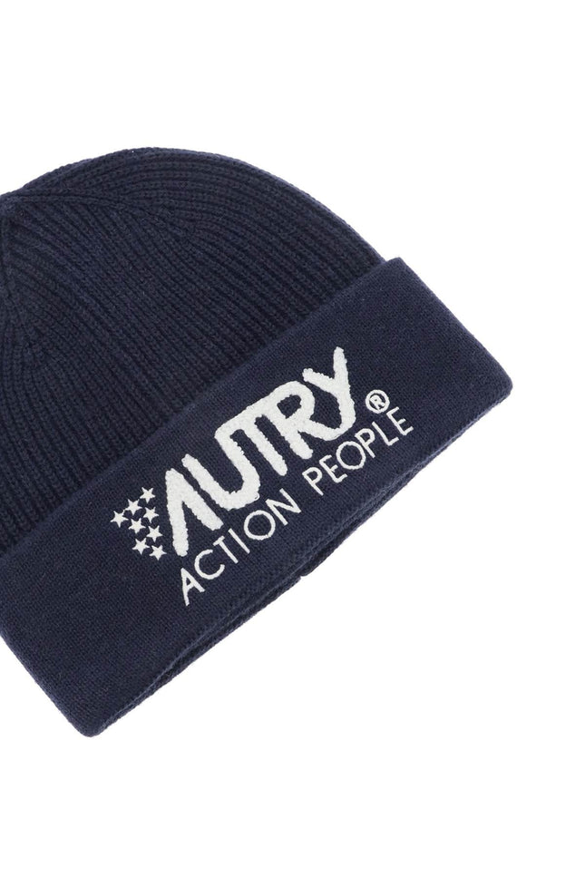Beanie Hat With Embroidered Logo