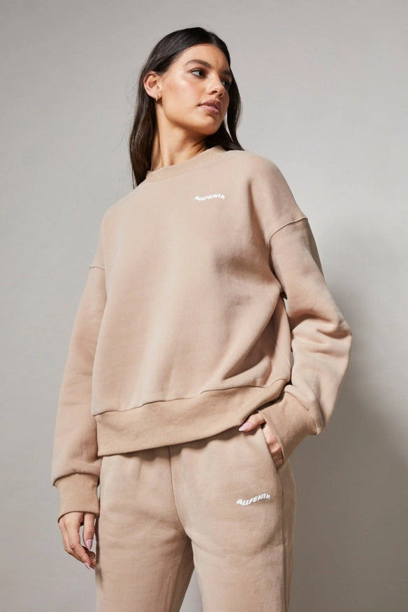 Waves Jumper (Hazelnut)-Jumpers-All Fenix-XS-Urbanheer