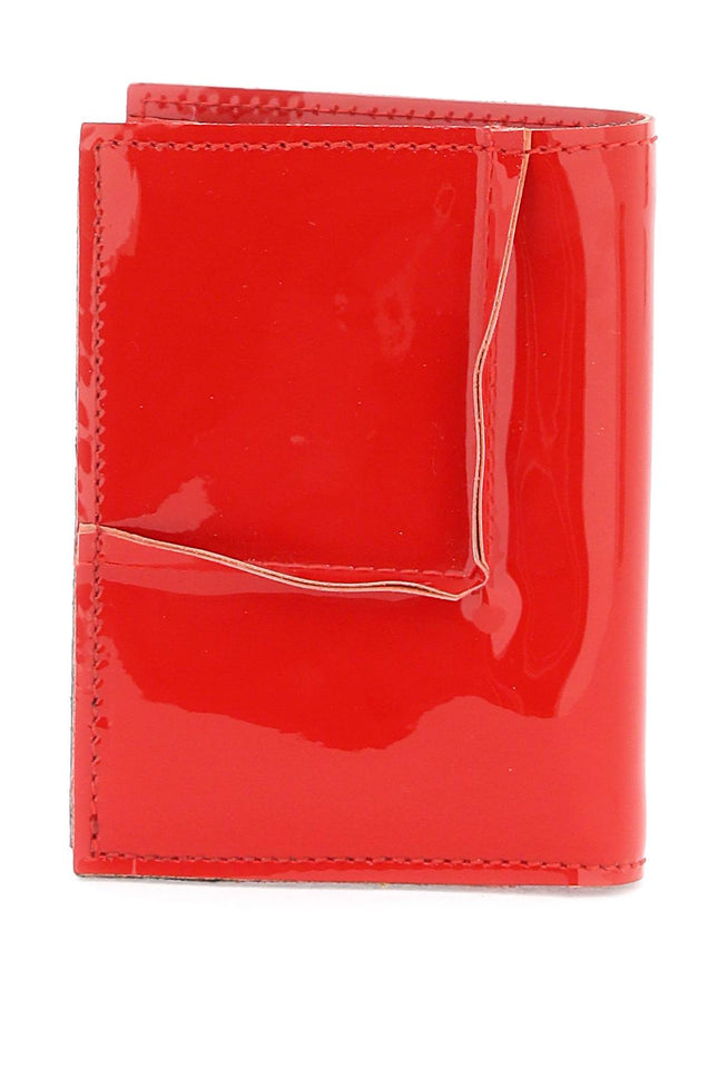 Bifold Patent Leather Wallet In