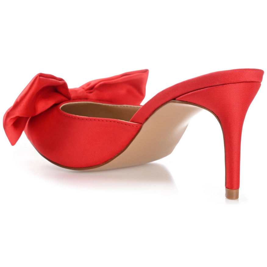 Journee Collection Women's Tiarra Pump Red-Shoes Pumps-Journee Collection-5.5-Urbanheer